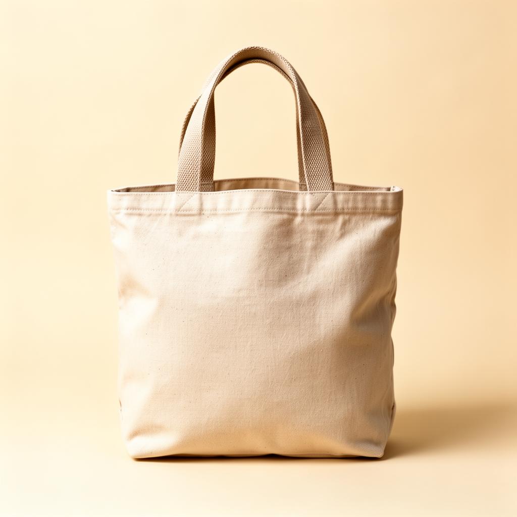 Heavy canvas tote bag, made in Manchester